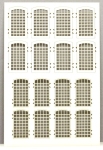 Die Modellbahnwerkstatt 6453 - H0 - Fenstersatz, weiß - Set 5